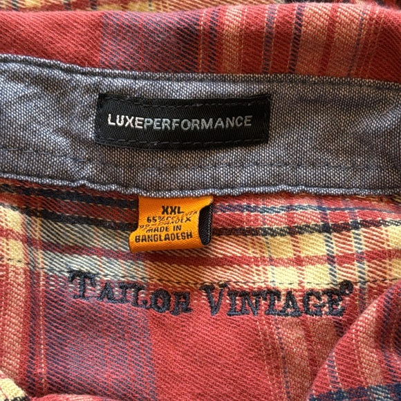 Tayl Vintage super soft flannel shirt size XXL - Picture 2 of 5
